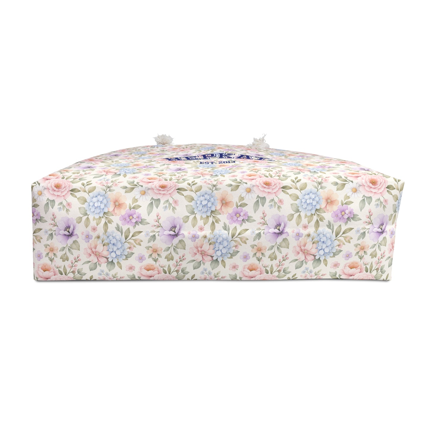 Floral Weekender Bag — 'HEPKAT' Pastel Flower Travel Tote