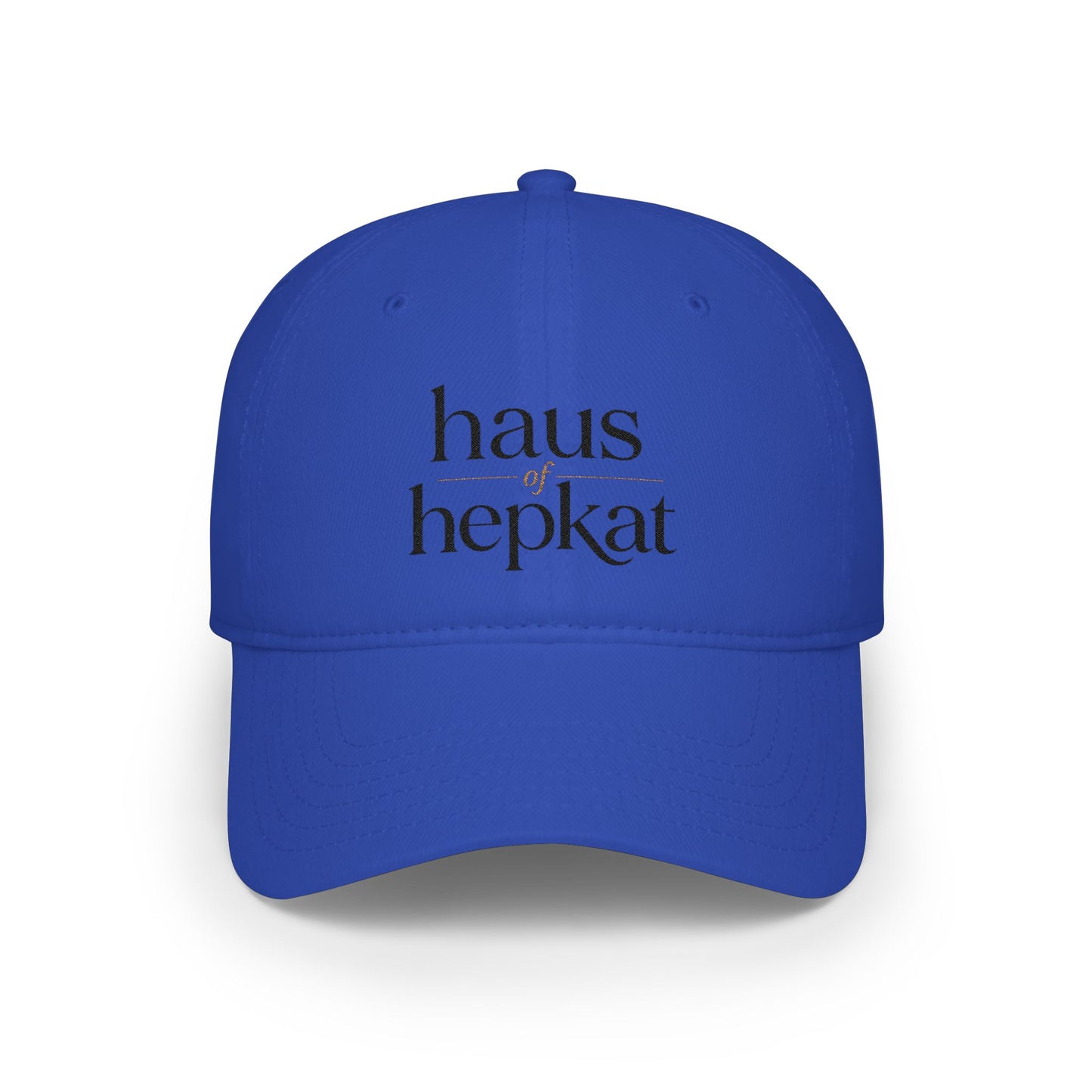 Baseball Cap — 'haus hepkat' Minimalist Low-Profile Hat