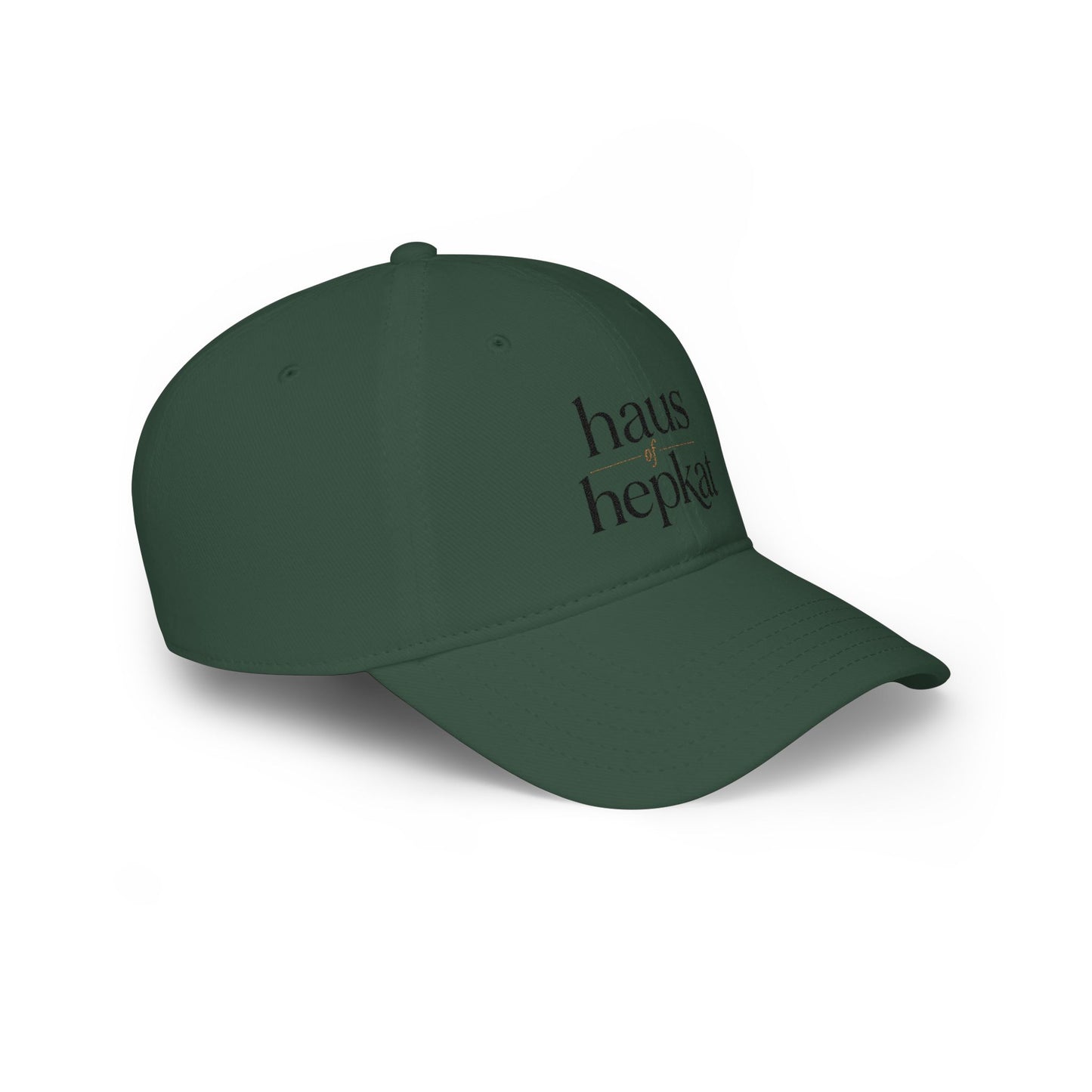 Baseball Cap — 'haus hepkat' Minimalist Low-Profile Hat