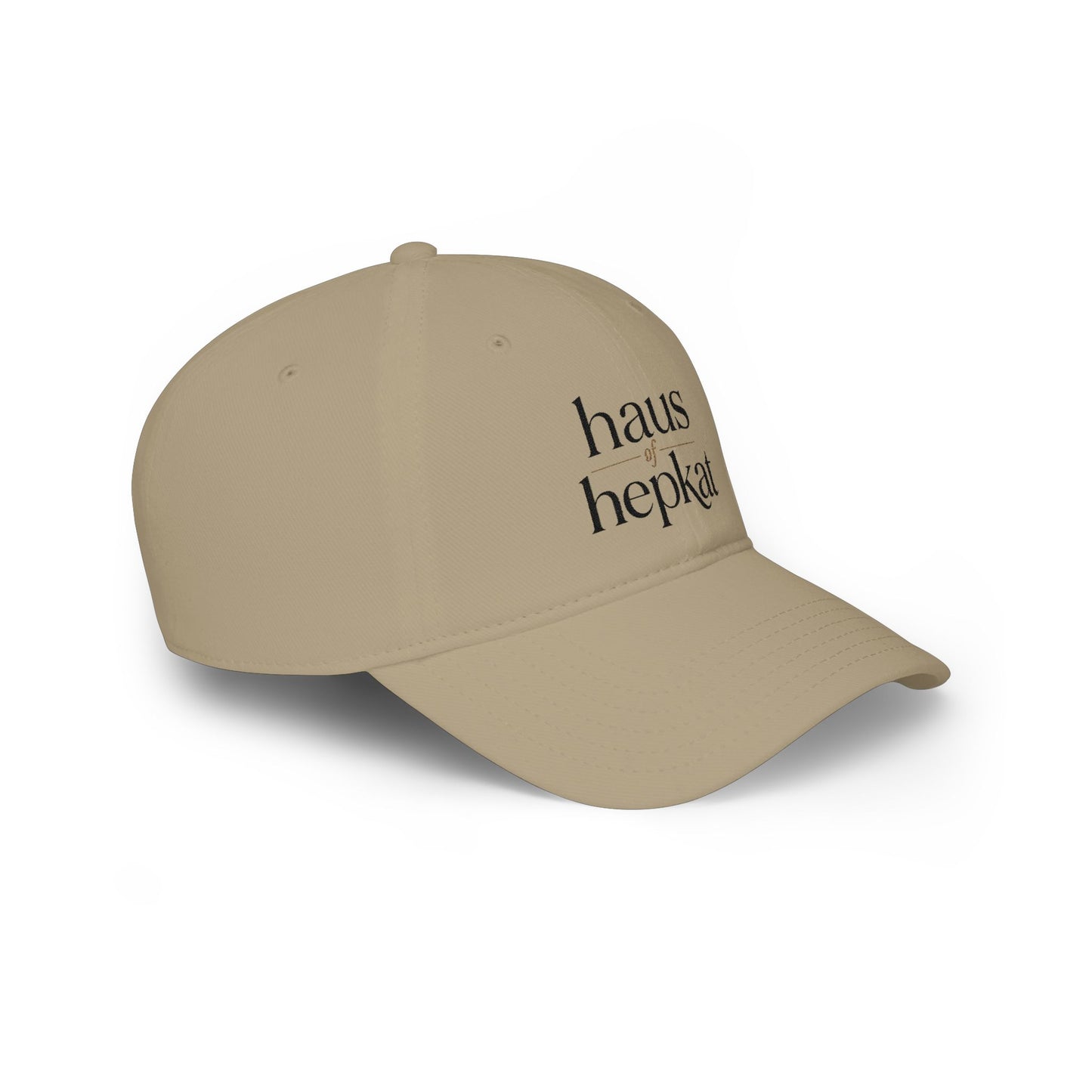 Baseball Cap — 'haus hepkat' Minimalist Low-Profile Hat