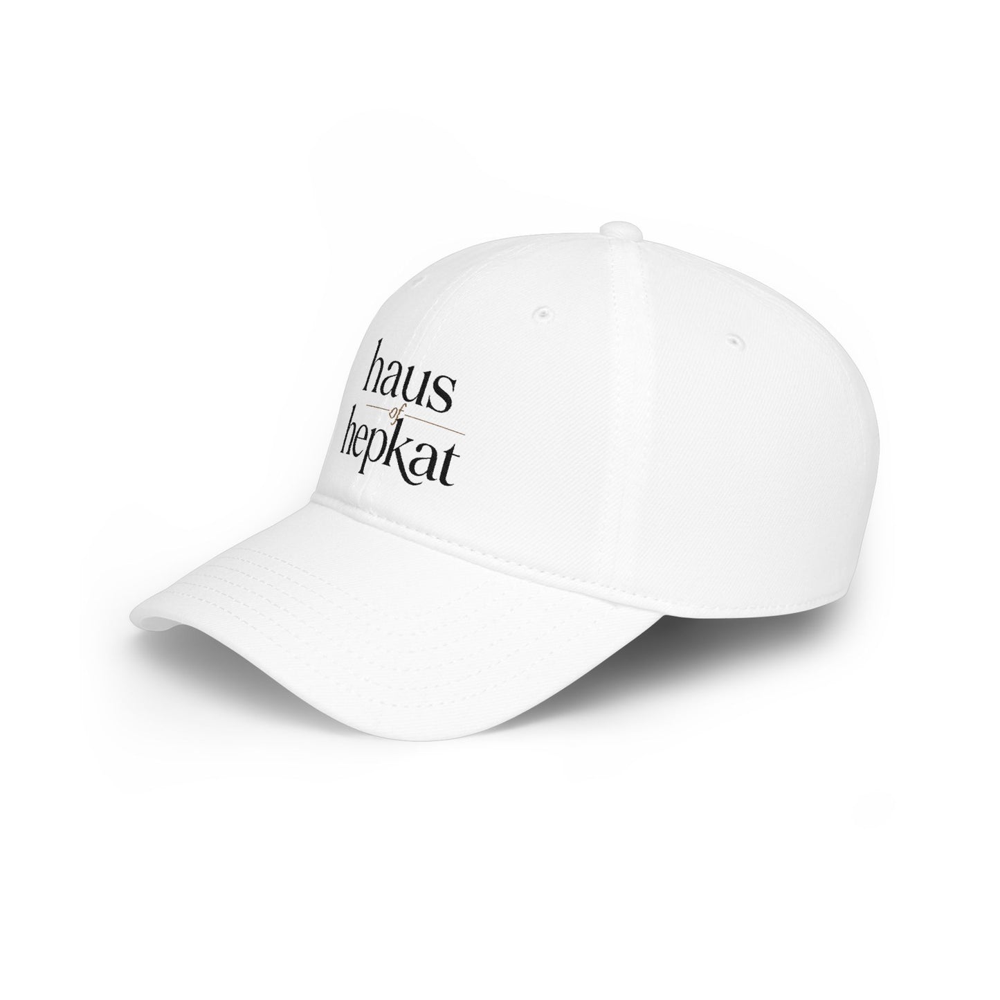 Baseball Cap — 'haus hepkat' Minimalist Low-Profile Hat