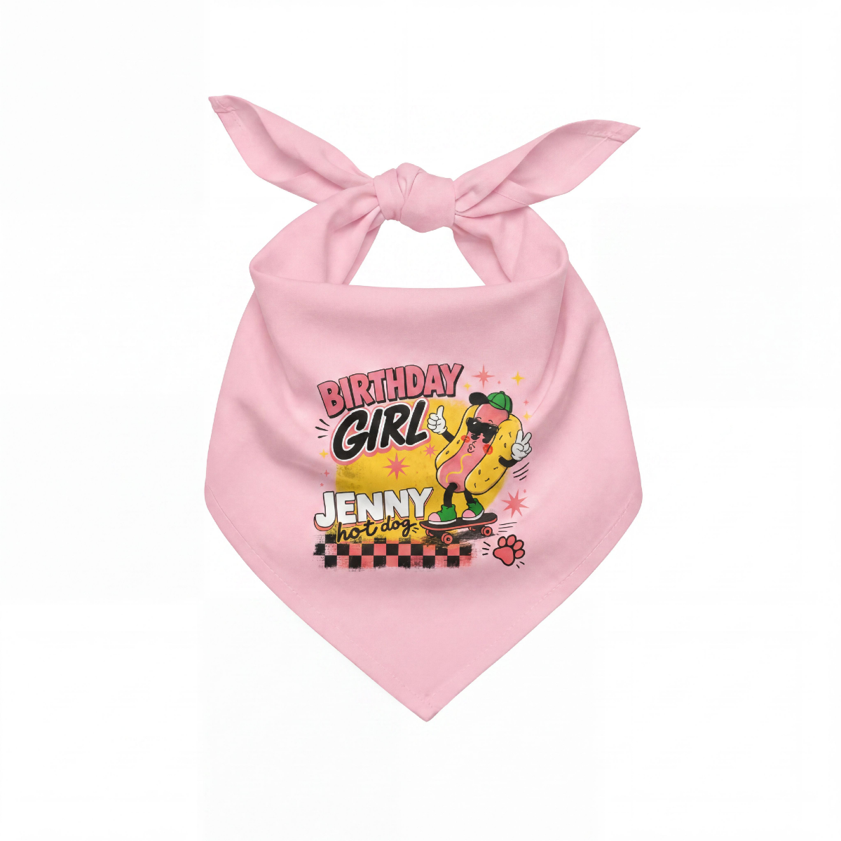 Pet Bandana Birthday Girl
