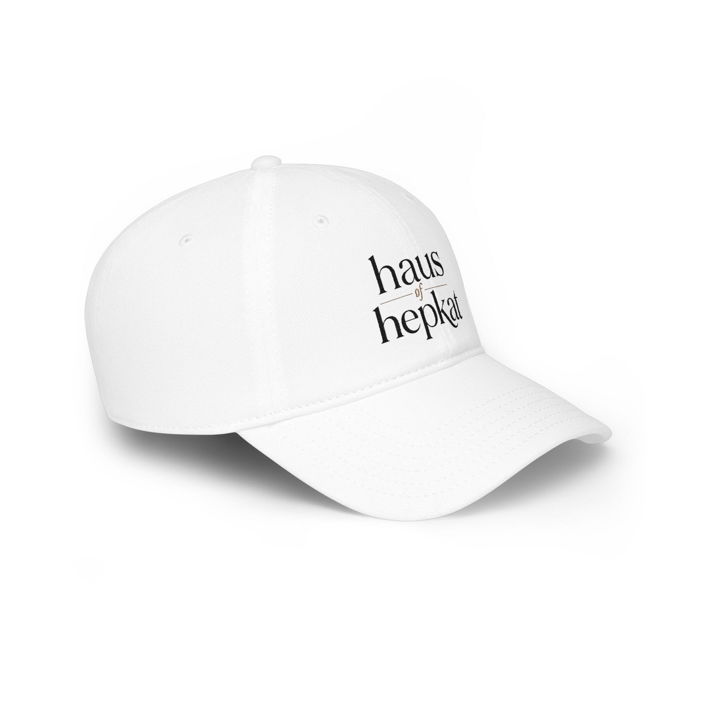 Baseball Cap — 'haus hepkat' Minimalist Low-Profile Hat