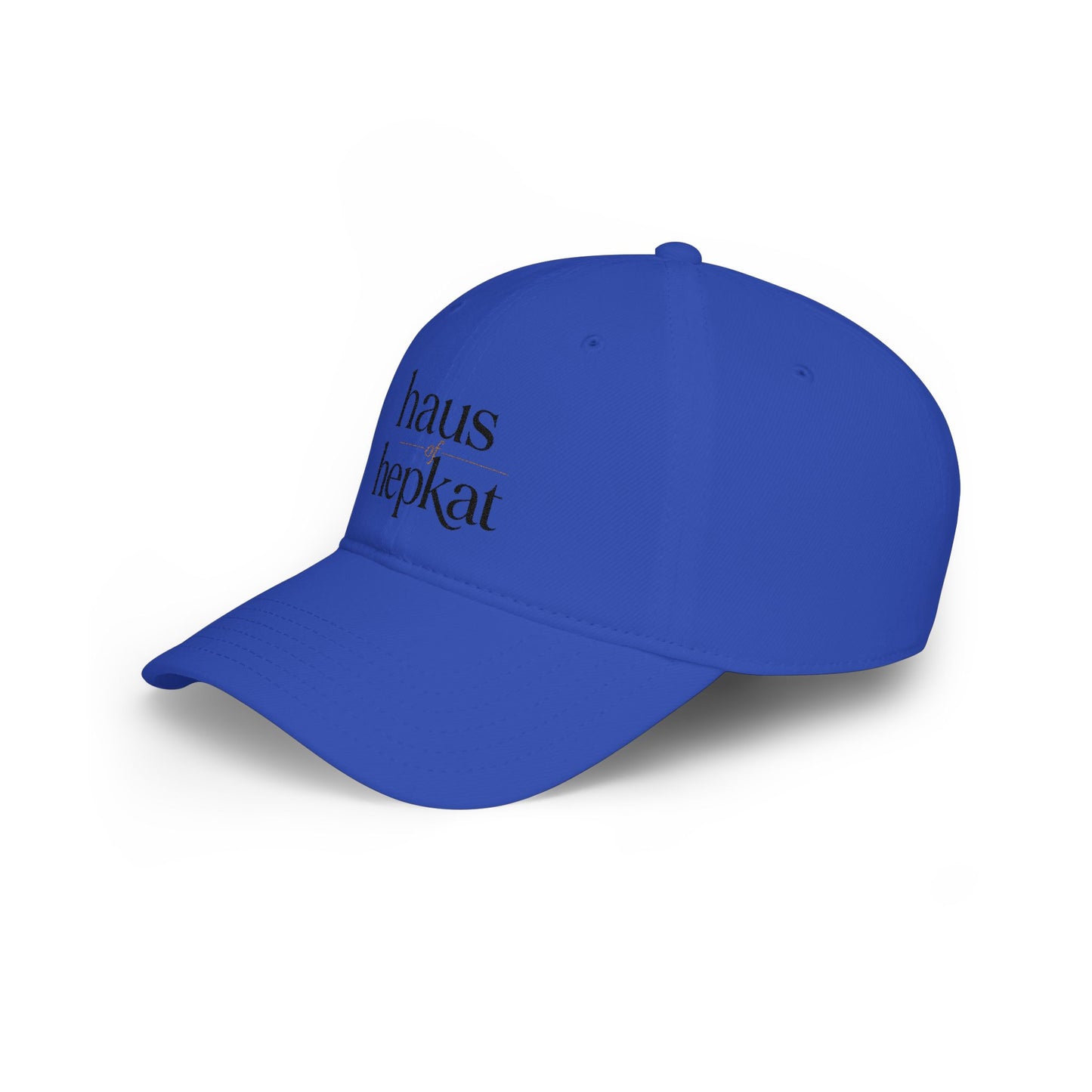 Baseball Cap — 'haus hepkat' Minimalist Low-Profile Hat