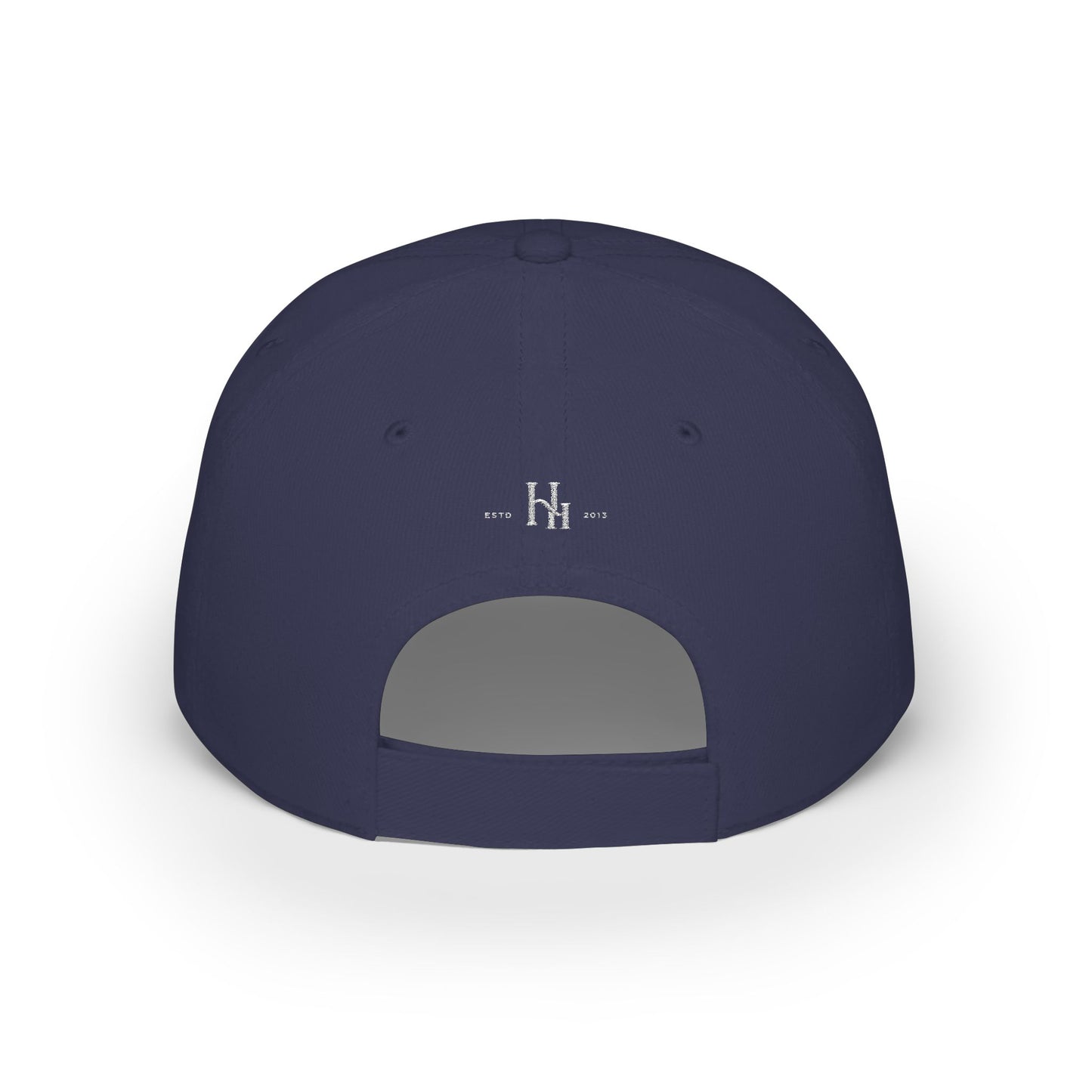 Haus of Hepkat Embroidered Baseball Cap — Gothic Logo Low Profile Hat