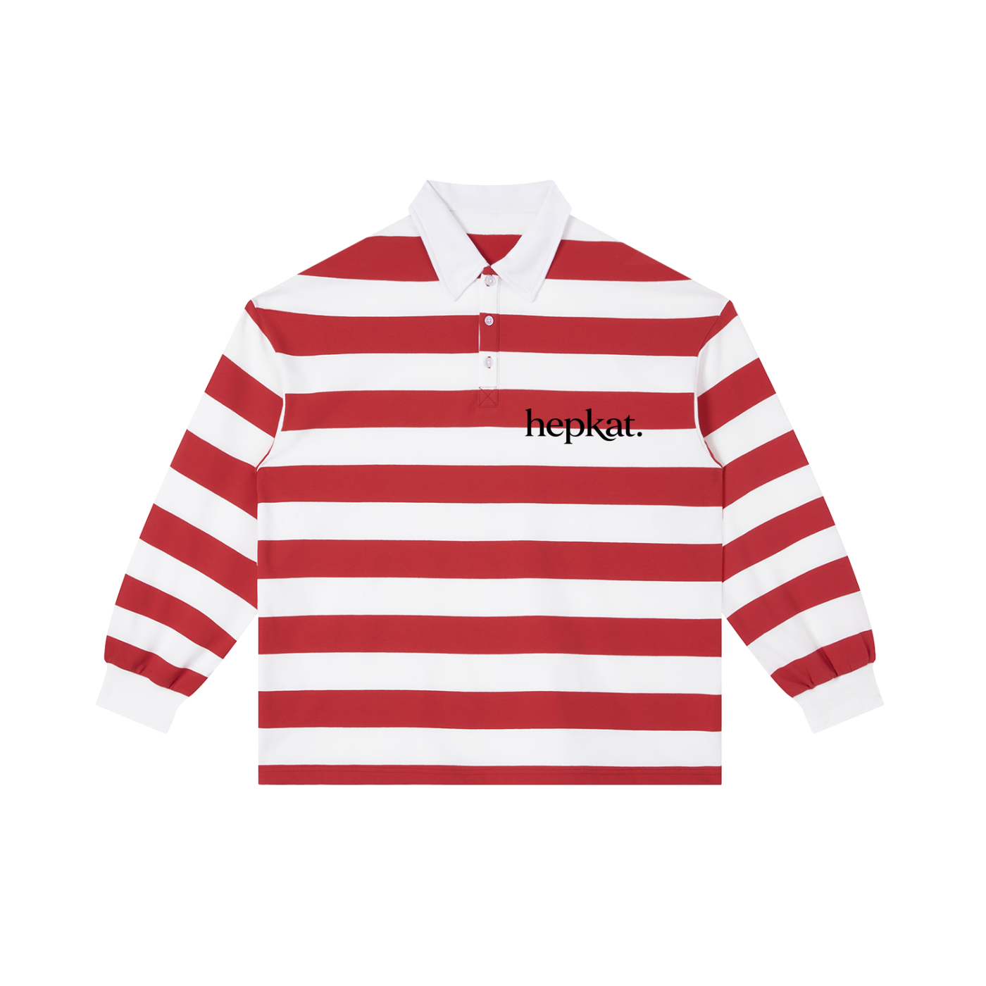 Hepkat. Stripe Polo Shirt