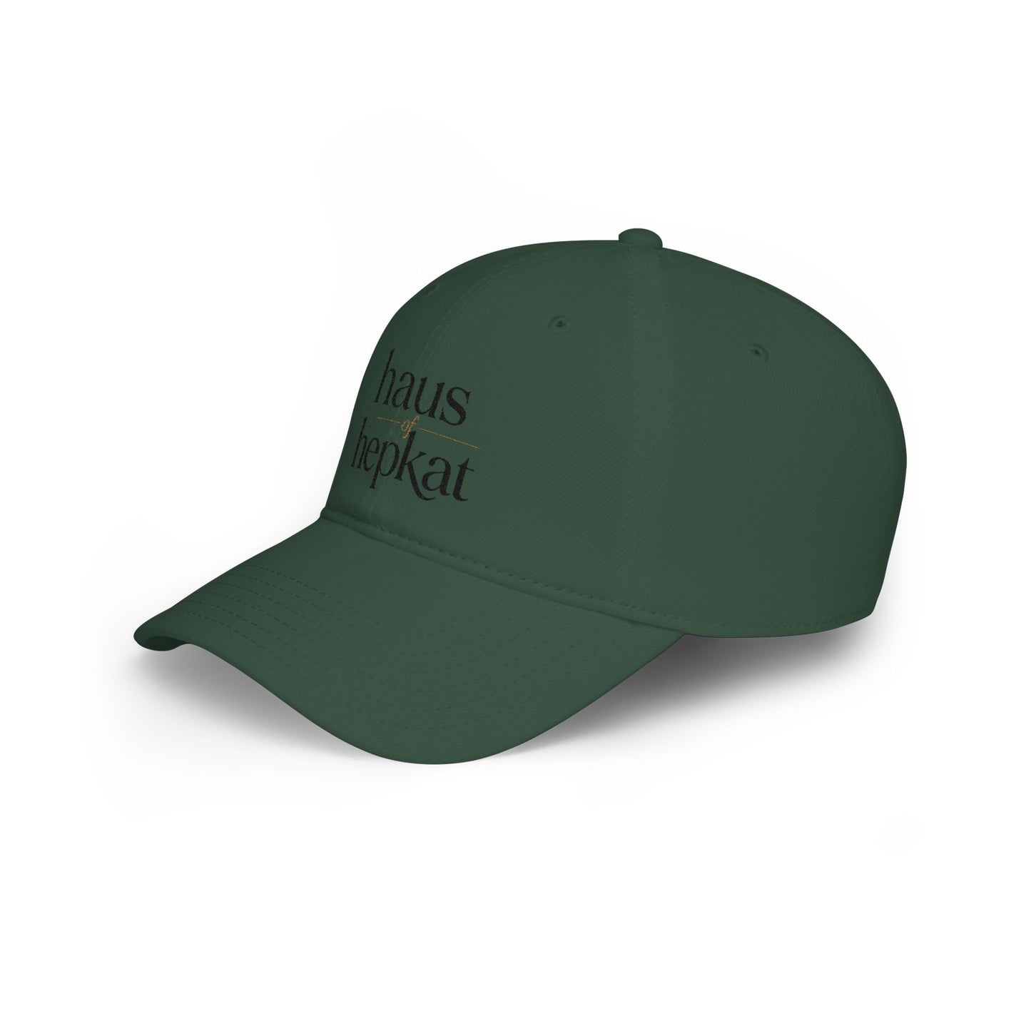 Baseball Cap — 'haus hepkat' Minimalist Low-Profile Hat