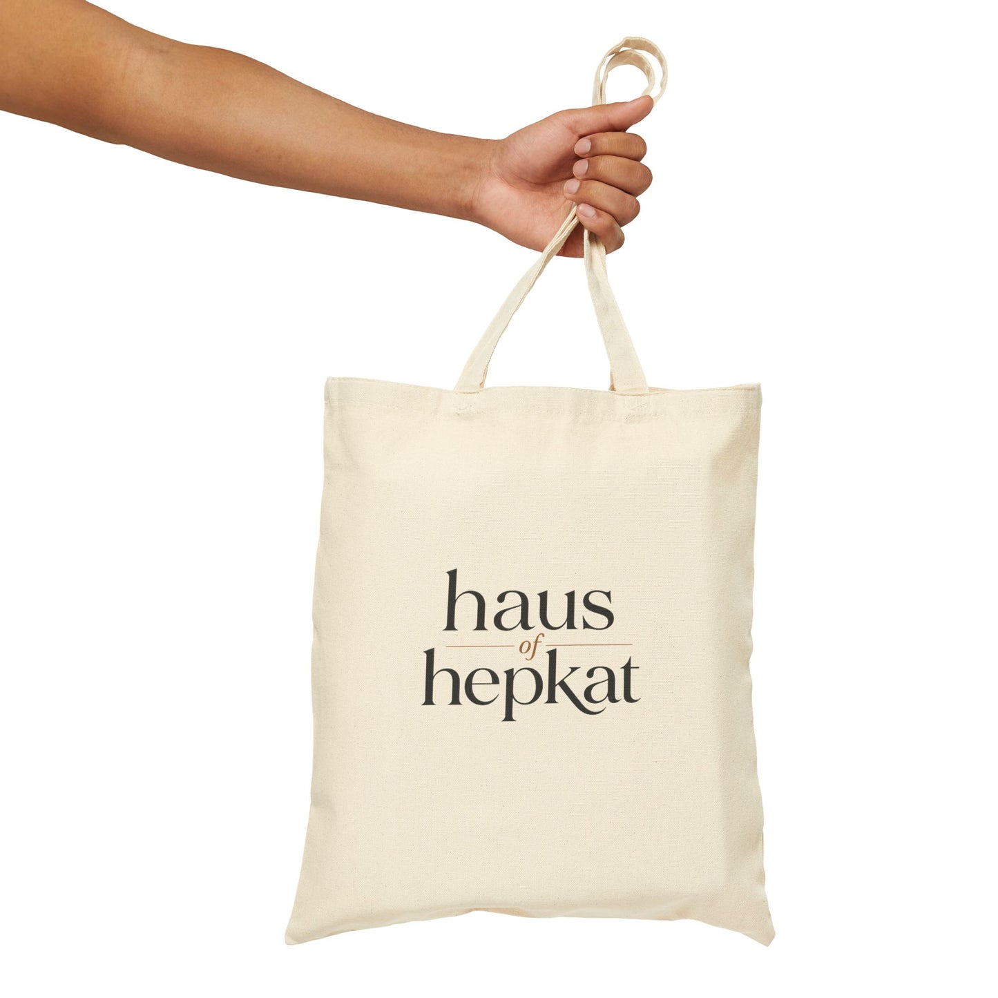 Tote Bag — haus of hepkat Minimalist Canvas Tote