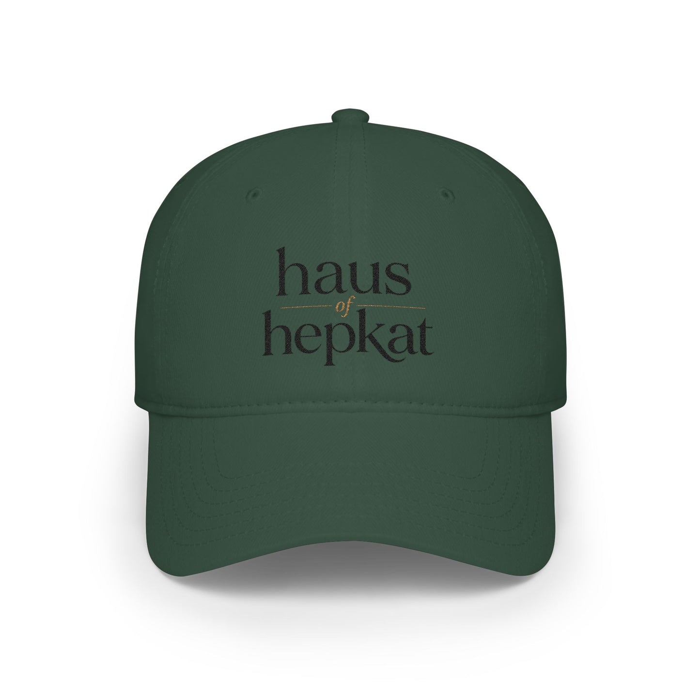 Baseball Cap — 'haus hepkat' Minimalist Low-Profile Hat
