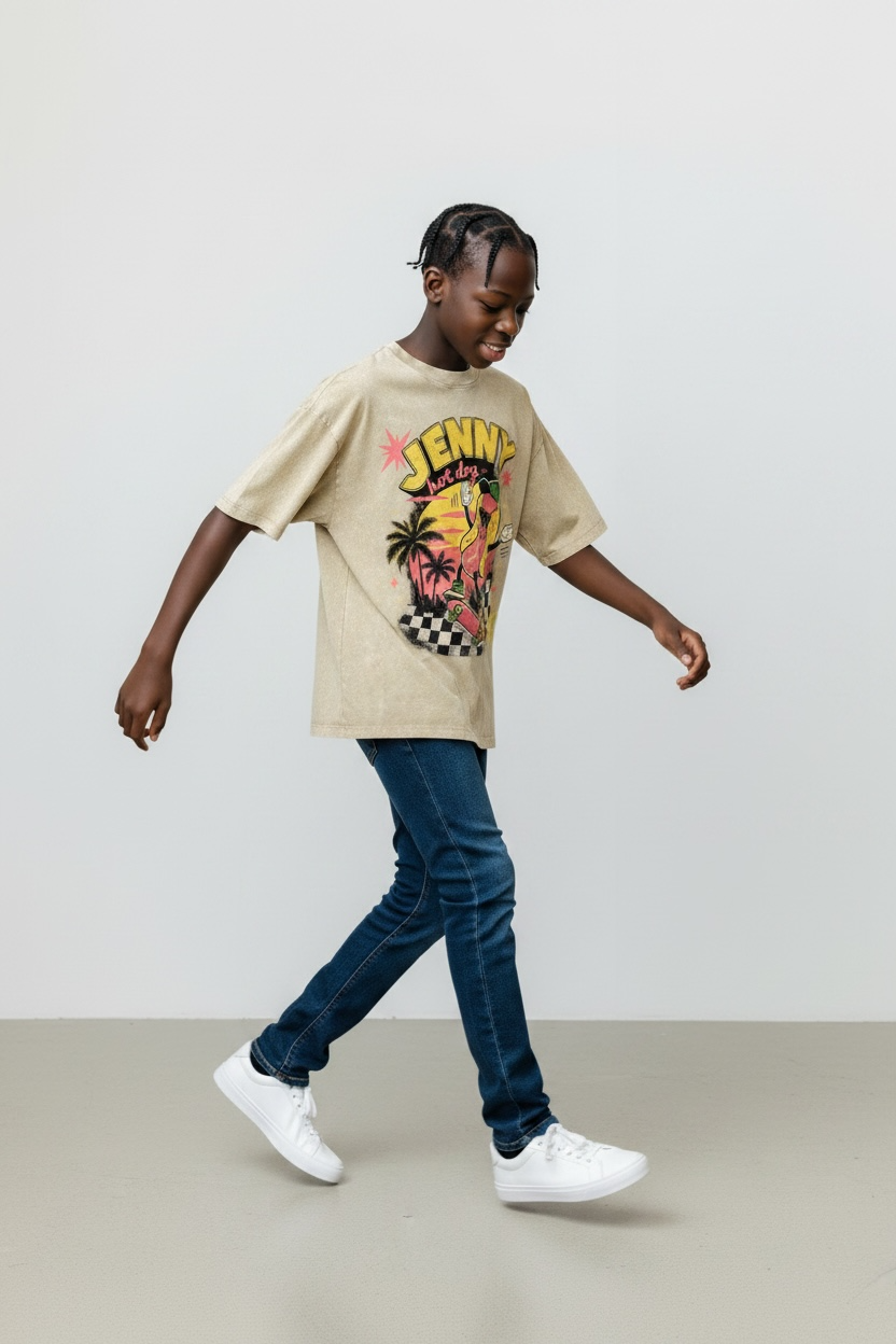 Snow Washed Kids' T-Shirt