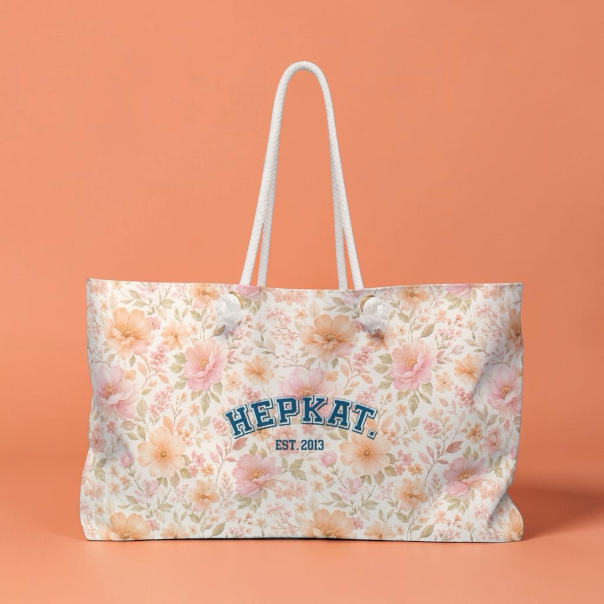 Floral Weekender Bag — Hepkat Est. 2013 Tote
