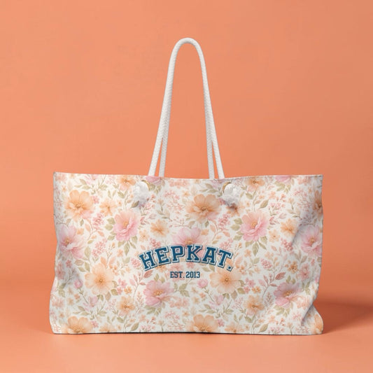 Floral Weekender Bag — Hepkat Est. 2013 Tote