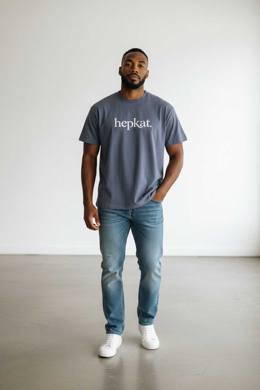 Vintage Washed Oversized Cotton T-Shirt